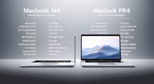 MacBook Air M4 vs MacBook Pro M4